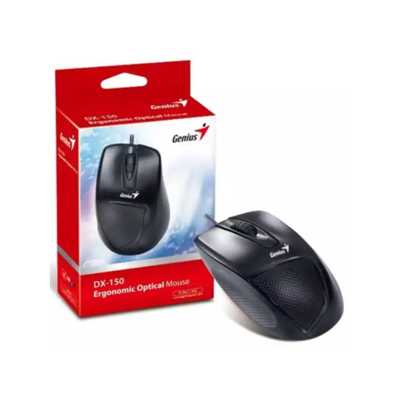 Miš Genius DX-150X USB 1000 dpi, crni - optički - Image 0