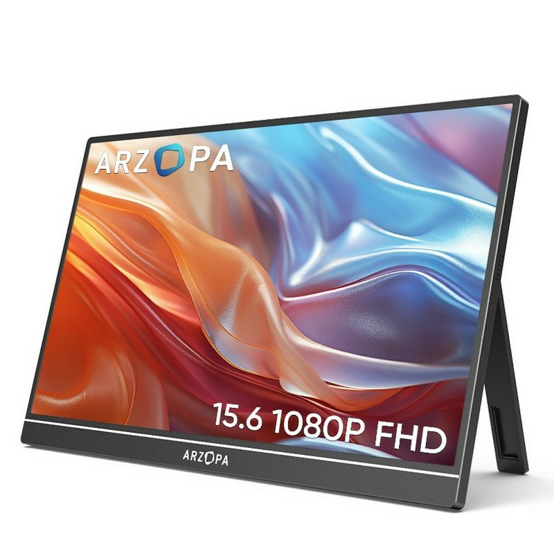7218bb3112b9d900627353da4507a249 Eksterni Monitor za Laptop Arzopa A1 15.6 FULL HD IPS 60Hz Zvučnici Type C