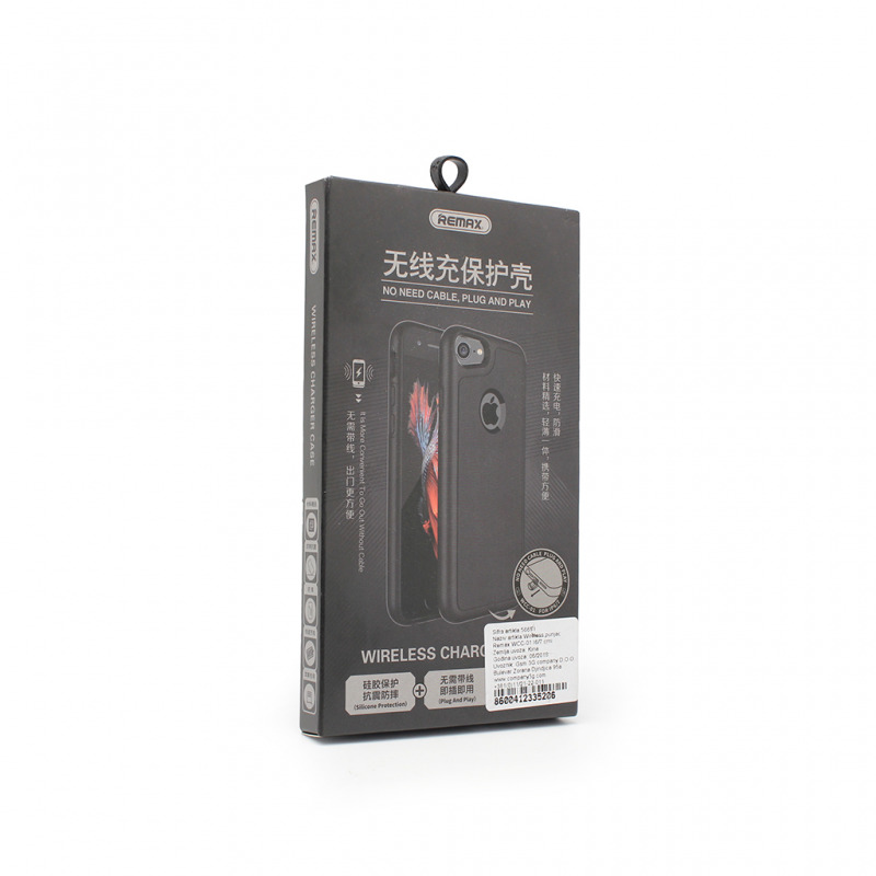 Wireless punjac REMAX WCC-01 za Iphone 6 Plus/7 Plus 5V/1A crni