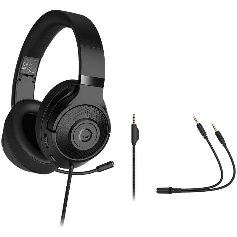 LORGAR Noah 101, Gaming headset with microphone, 3.5mm jack connection, cable length 2m, - Image 2