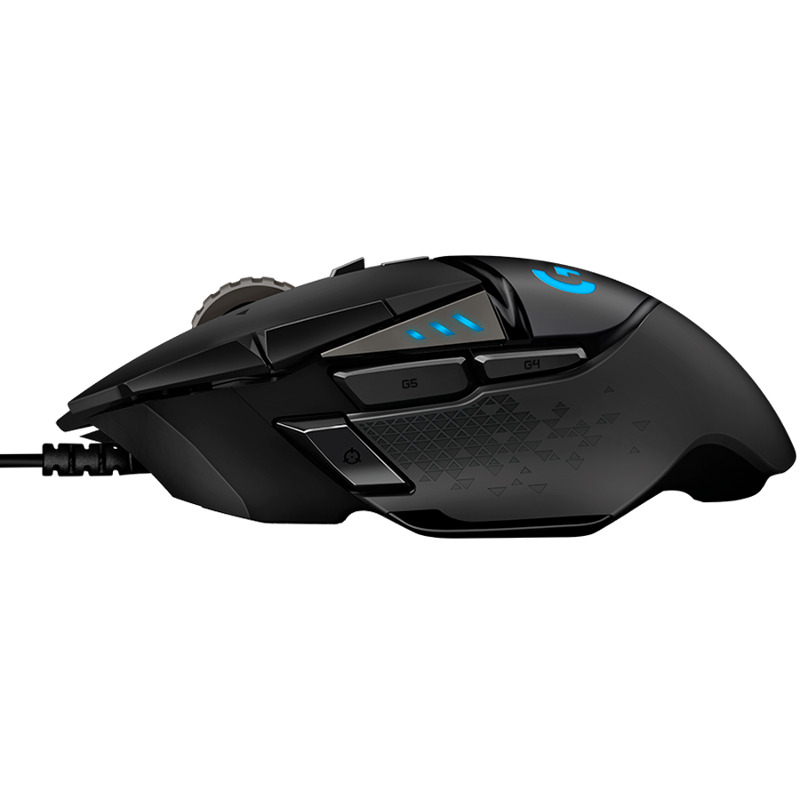 LOGITECH G502 Corded Gaming Mouse - HERO - BLACK - USB - - Image 3