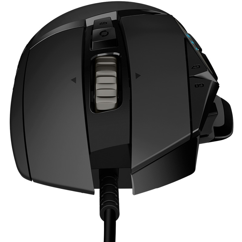 LOGITECH G502 Corded Gaming Mouse - HERO - BLACK - USB - - Image 1
