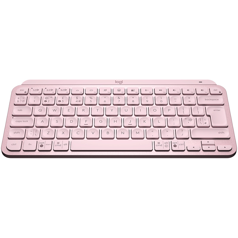 LOGITECH MX Keys Mini Bluetooth Illuminated Keyboard - ROSE - US - Image 1