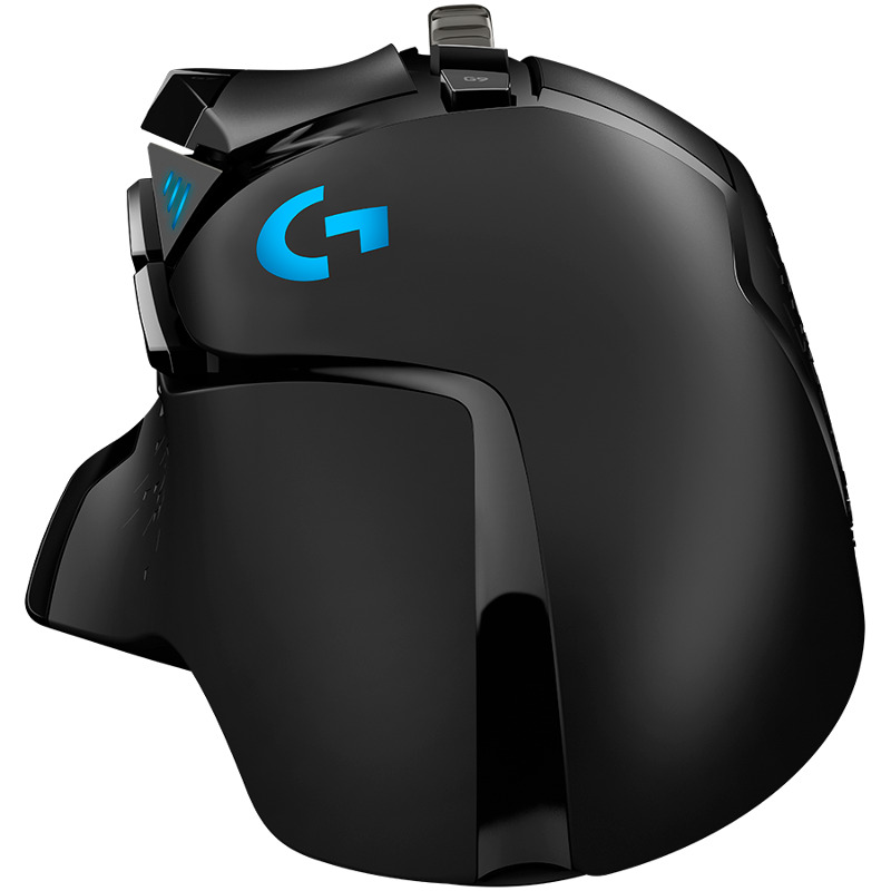 LOGITECH G502 Corded Gaming Mouse - HERO - BLACK - USB - - Image 0