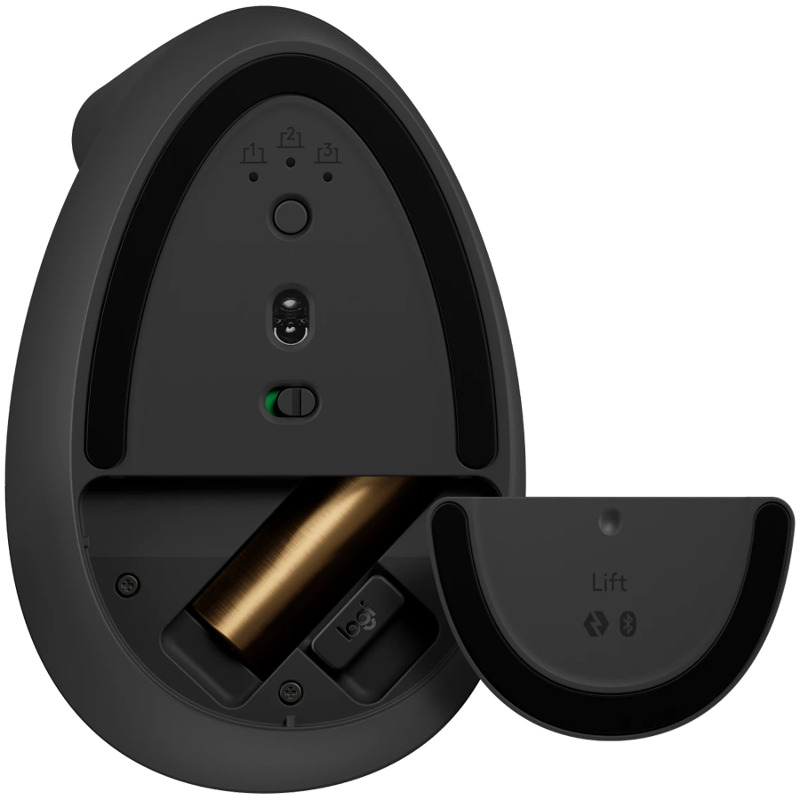 LOGITECH Lift Left Bluetooth Vertical Ergonomic Mouse - - Image 2