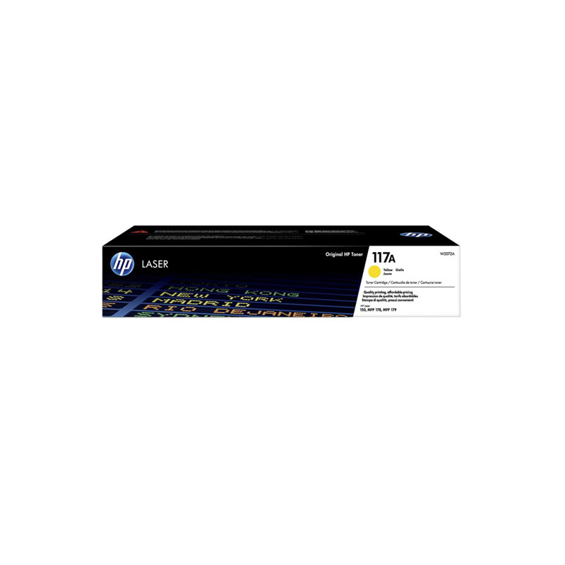 Toner HP 117A/žuta - Image 0