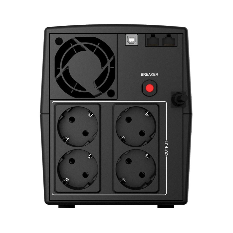 NJOY Keen 1500 USB 900W UPS (UPLI-LI150KU-CG01B) - Image 1