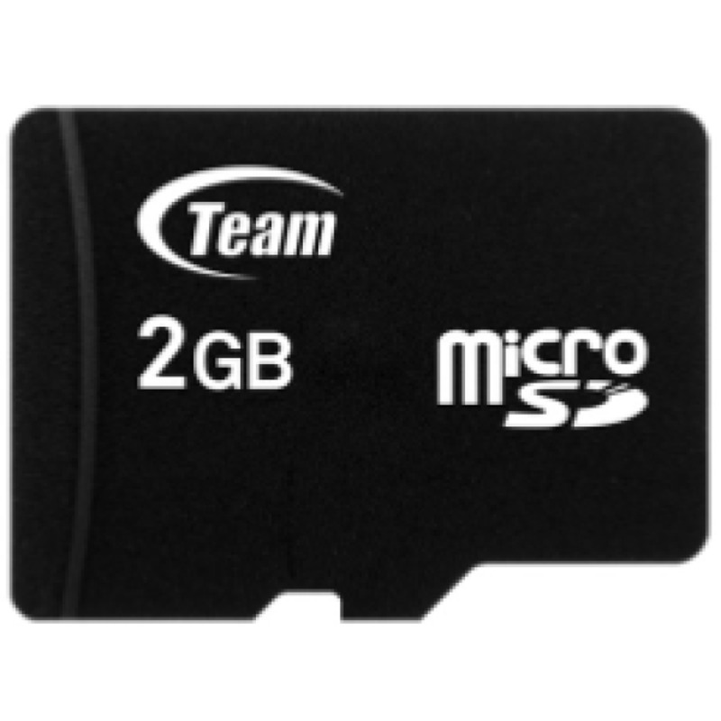 TeamGroup MICRO SDHC 2GB CLASS 10+SD Adapter TUSD2G03 - Image 0