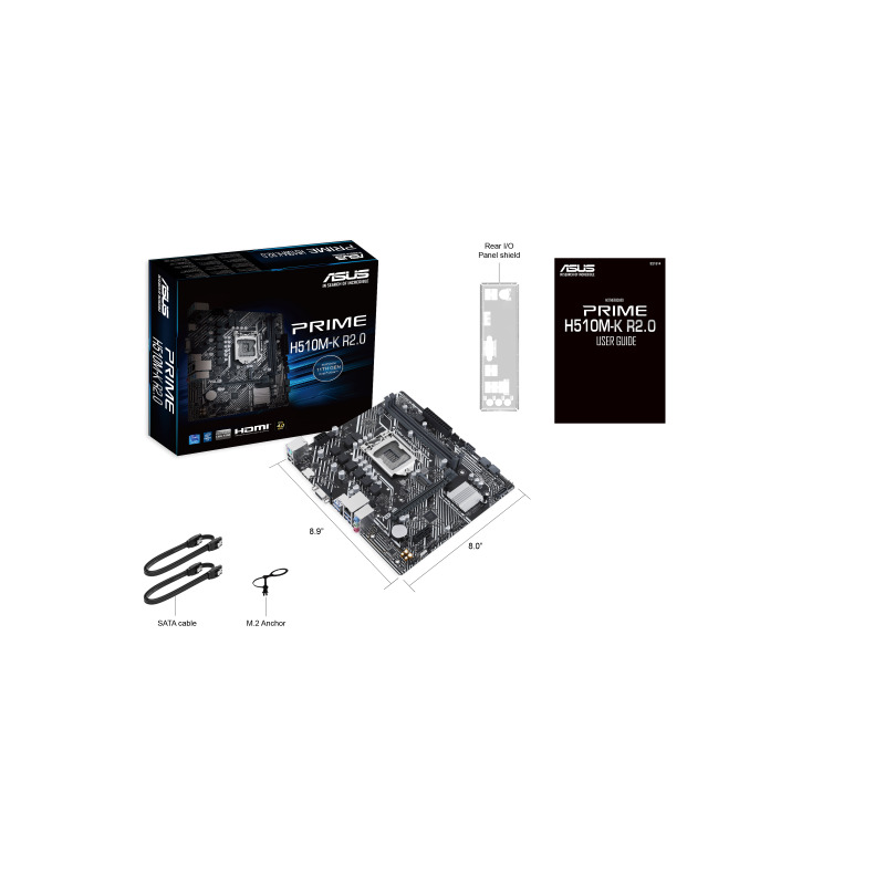 MB s1200 ASUS PRIME H510M-K R2.0 - Image 0