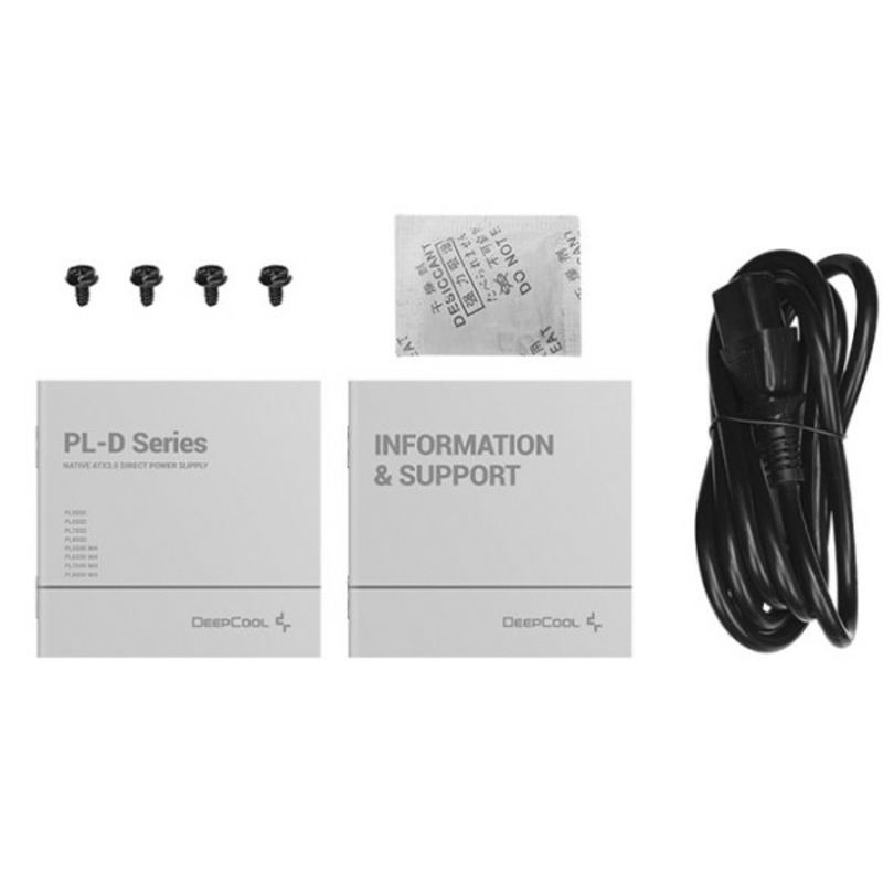 DeepCool PL800D Napajanje 80PLUS 800W BRONZE 1x 20+4pin, 2x 4pin, 2x PCI-E(6+2)x2, 1x EPS 8pin(4+4) - Image 0