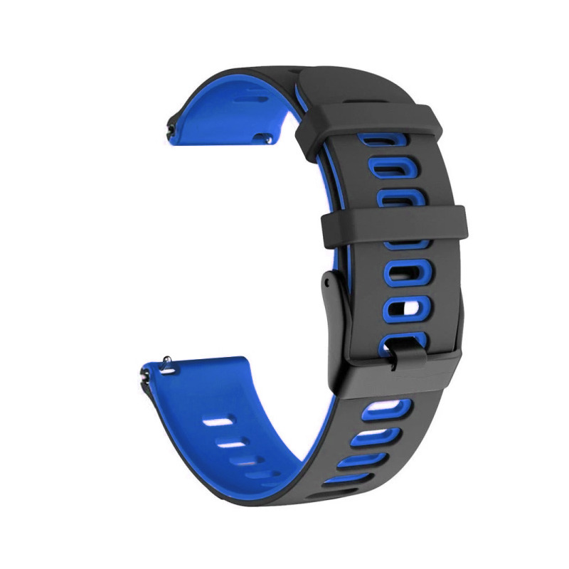 Narukvica double za smart watch Samsung 4, 5 22mm crno plava