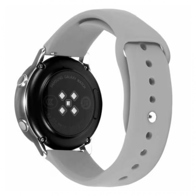 4ef057d88d22a8ed521ad4015269831b Narukvica plain za smart watch 22mm tamno siva - Slika 1