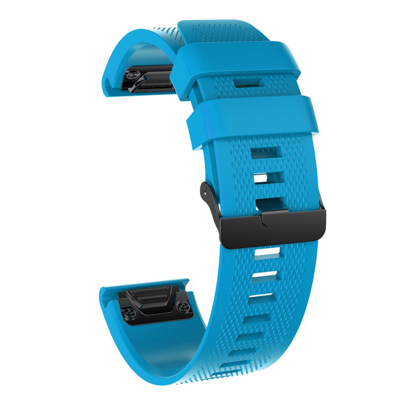 7656d9252a1891dbc48beafaa5b36f93 Narukvica sporty za Garmin Fenix 3/5X/6X smart watch 26mm svetlo plava