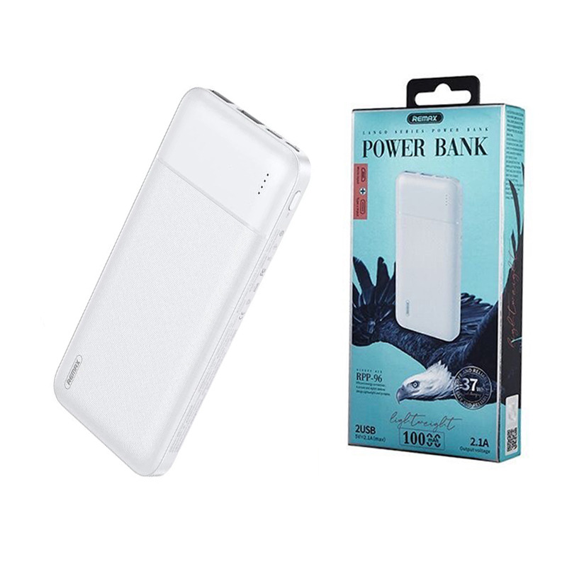 Back up baterija REMAX Lango RPP-96 2USB 10000mAh bela - Image 0