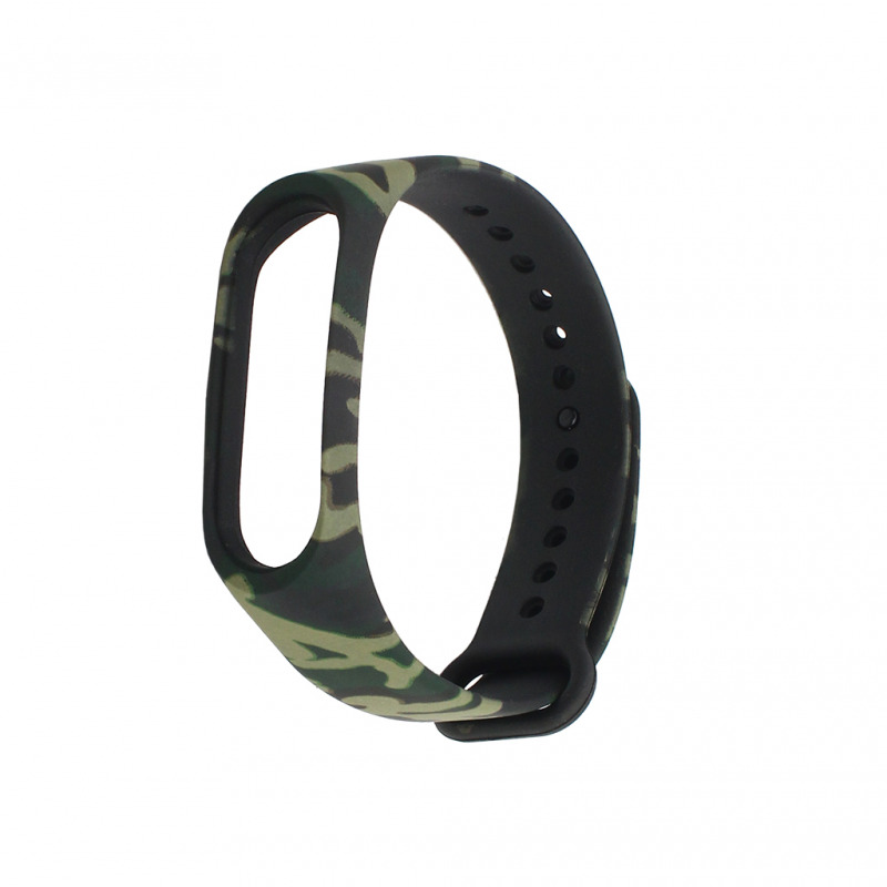 edfb2b0e07a19b1abd95fb3f4ff59c92 Narukvica za smart watch Xiaomi Mi Band M3/M4army zelena