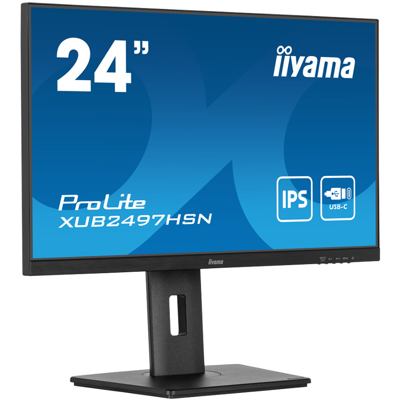 IIYAMA Monitor LED XUB2497HSN-B2 23.8" IPS 1920 x 1080 @100Hz 16:9 300 cd/m² 1300:1 1ms - Image 0