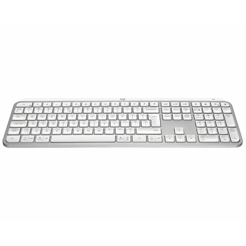 LOGITECH MX Keys S Wireless Illuminated tastatura Pale Grey US - Image 0
