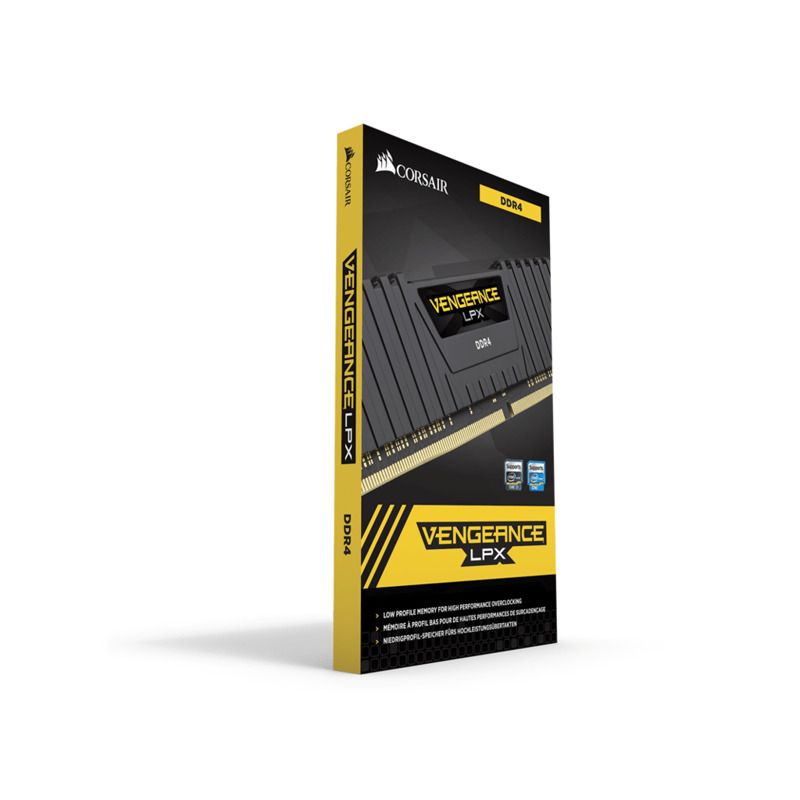 MEMORIJA CORSAIR VENGEANCE 8GB(1X8GB)/DDR4/3200MHZ/C16/1.35V/LPX - Image 0
