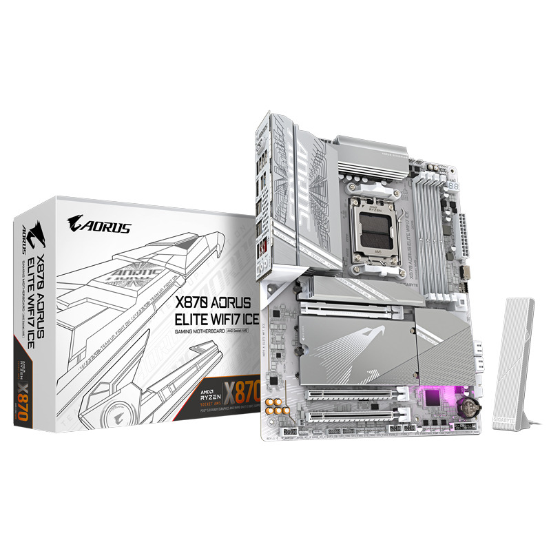 GIGABYTE X870 AORUS ELITE WIFI7 ICE 1.0 matična ploča - Image 0