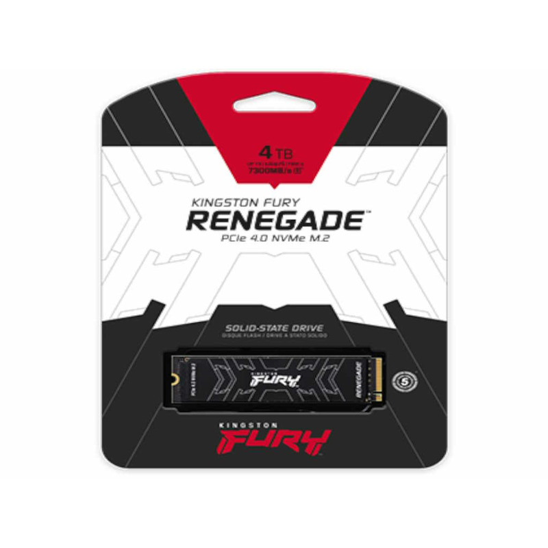 SSD KINGSTON 4000GB/interni/M.2/NVMe/FURY Renegade - Image 1