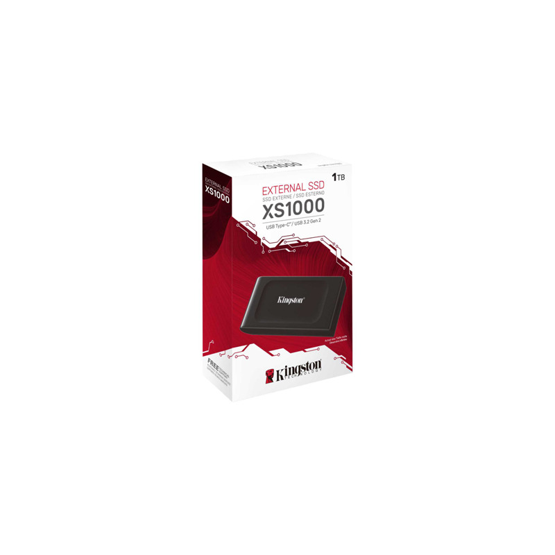 SSD KINGSTON XS1000 1000GB/eksterni/USB 3.2/crna - Image 0