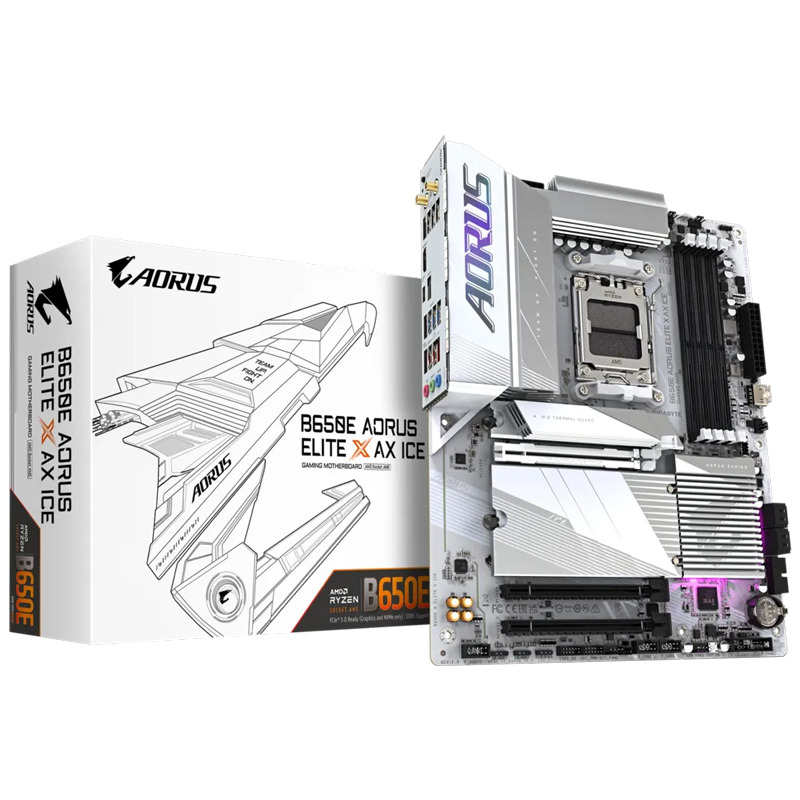 GIGABYTE B650E A ELITE X ICE rev. 1.x matična ploča - Image 0