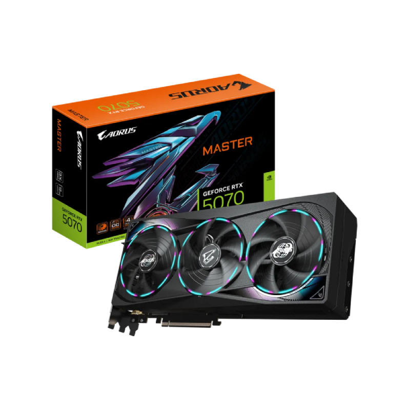 GIGABYTE nVidia GeForce RTX 5070  MASTER 12GB 192bit GV-N5070AORUS M-12GD rev. 1.0 grafička karta - Image 1