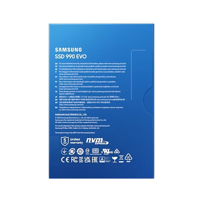SAMSUNG 1TB M.2 NVMe MZ-V9E1T0BW 990 EVO Series SSD - Image 2