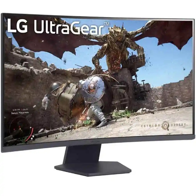 Monitor 32 LG 32GS60QC-B  2560x1440/QHD/180Hz/VA/1ms/2x HDMI/DP/AMD FreeSync - Image 0
