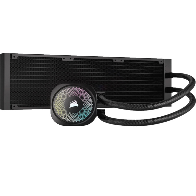 Kuler za CPU CORSAIR NAUTILUS 360/ARGB/360mm/triple fan/vodeno hladenje/crna