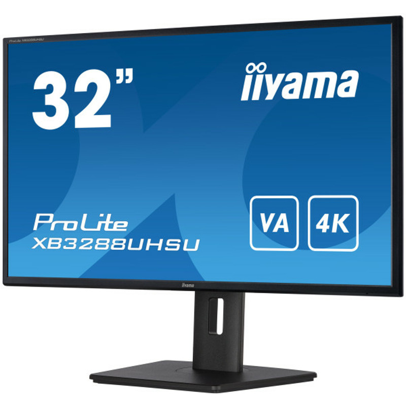 Monitor 31.5" Iiyama XB3288UHSU-B5 VA 3840x2160/60Hz/3ms/2xHDMI/DP/USB/zvučnici - Image 1