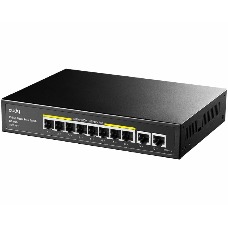 CUDY GS1010PE 10-Port Gigabit PoE+ Switch - Image 0