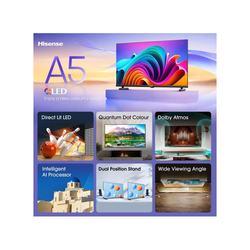 HISENSE 40 inča 40A5NQ QLED Smart TV - Image 6