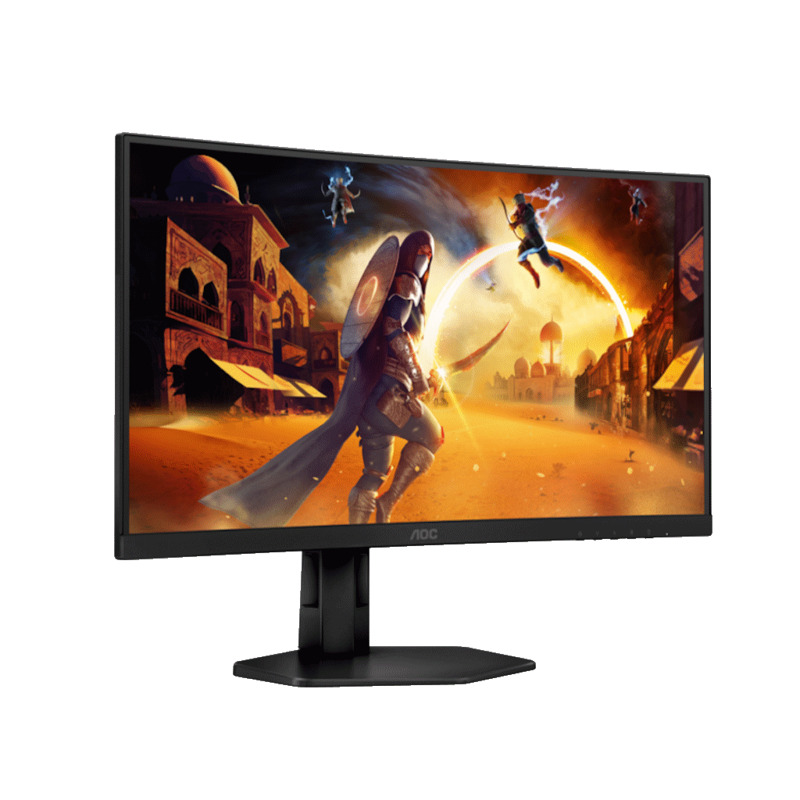 Monitor AOC CQ27G4X 27"/VA,zakrivljen/2560x1440/180Hz/1ms GtG/HDMIx2,DP/Adaptive sync/Visina/crna - Image 0