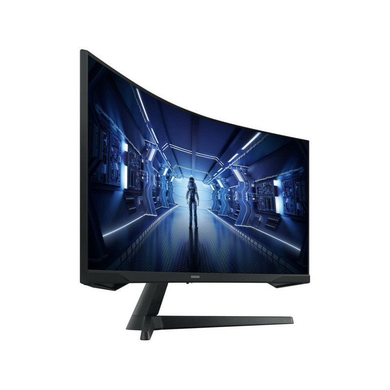 Monitor 34" Samsung Odyssey C34G55TWWP VA 3440x1440/165Hz/1ms/HDMI/DP/zakrivljen - Image 1