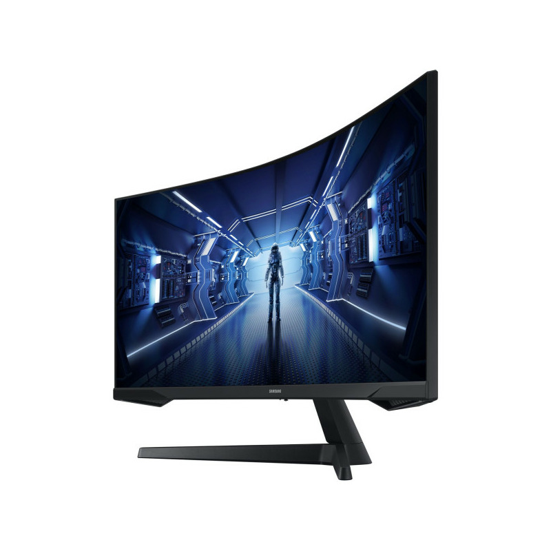 Monitor 34" Samsung Odyssey C34G55TWWP VA 3440x1440/165Hz/1ms/HDMI/DP/zakrivljen - Image 0