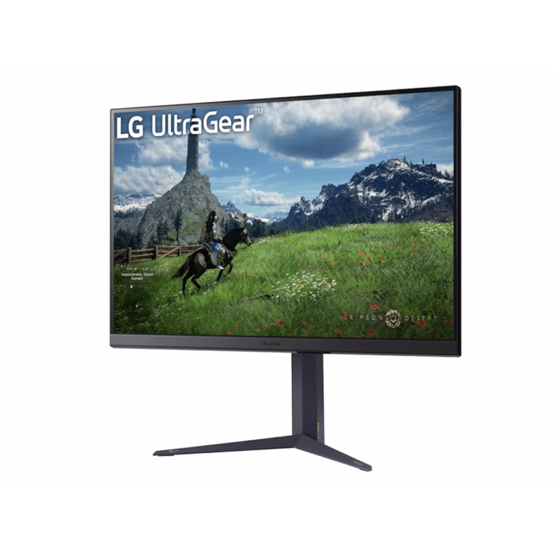 Monitor LG 32GS85Q-B 31.5"/IPS/2560x1440/180Hz/1ms GtG/HDMIx2,DP,USB/Gsync,freesync/pivot,visina - Image 1