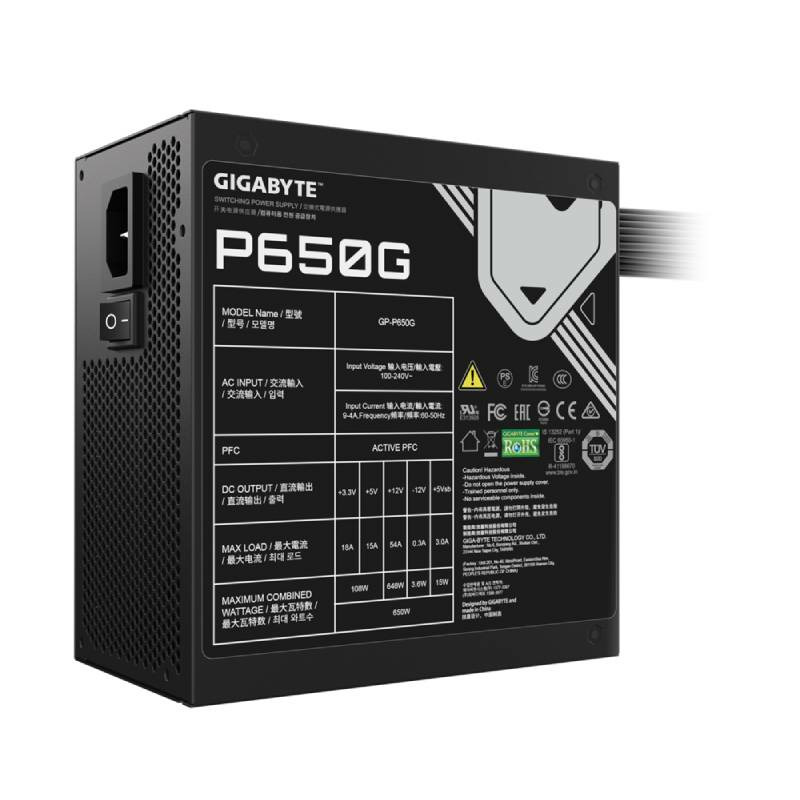 GIGABYTE GP-P650G 650W napajanje - Image 3