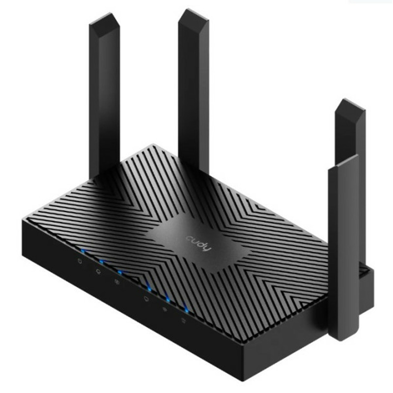 Cudy SET WR3000 AX3000 Dual Band 2.4+5Ghz MESH  Ruter + M3000 1-pack AX3000 Dual Band MESH - Image 1
