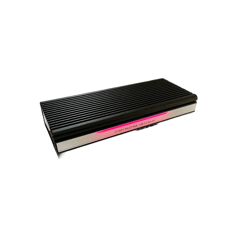 Externo kućište za Nvme LC Power LC-M2-C-MULTI-RGB NVME/M.2 - Image 0
