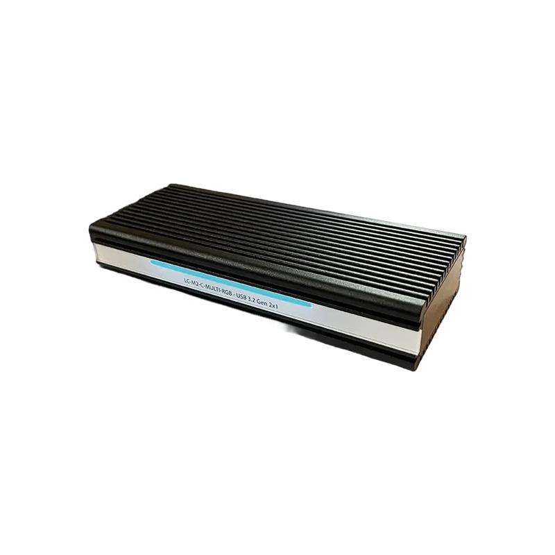 Externo kućište za Nvme LC Power LC-M2-C-MULTI-RGB NVME/M.2 - Image 1
