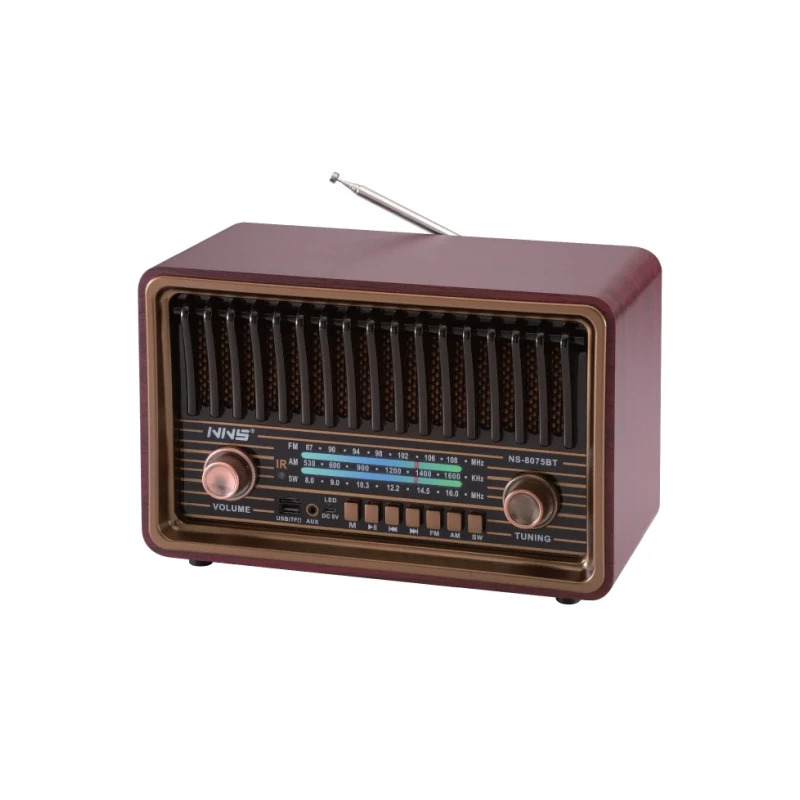 Retro RGB Bluetooth Radio 8075BT/B