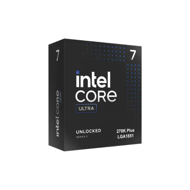 Procesor INTEL Core Ultra 7 270K Plus 24C/24T/3.7GHz/36MB/125W/LGA1851/Arrow Lake Refresh/3nm/BOX